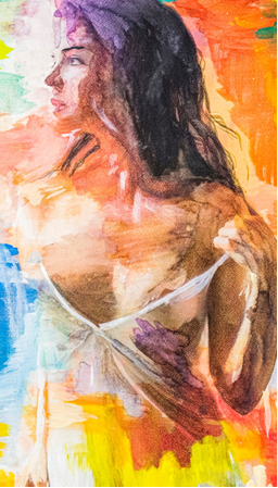 Transparencia en colores